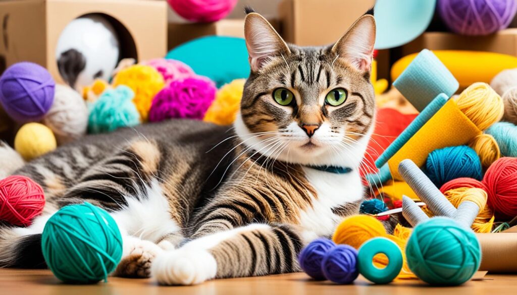 korzyści z samodzielnych zabawek dla kotów