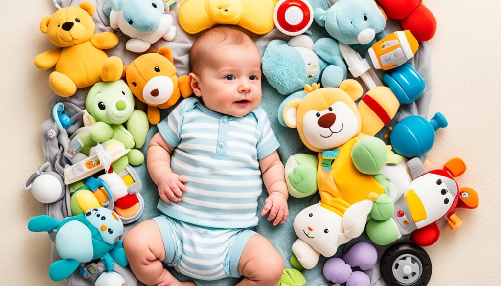 wiek dziecka a zabawki dla noworodka