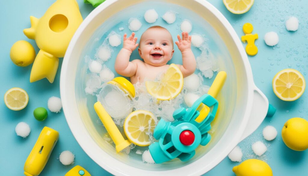 naturalne metody dezynfekcji zabawek dla niemowlaka